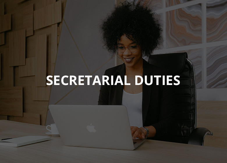 Secretarial duties sub service